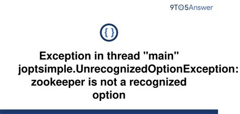 [Solved] Exception in thread "main" | 9to5Answer