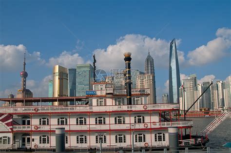 从 puxi 的上海布东风景蓝色外滩高楼中心建筑旅行场景地标金融经贸高清图片下载-正版图片320658464-摄图网