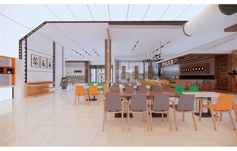 南京传媒学院第五餐厅-环境系统-商业空间设计-江苏象数文化创意有限公司