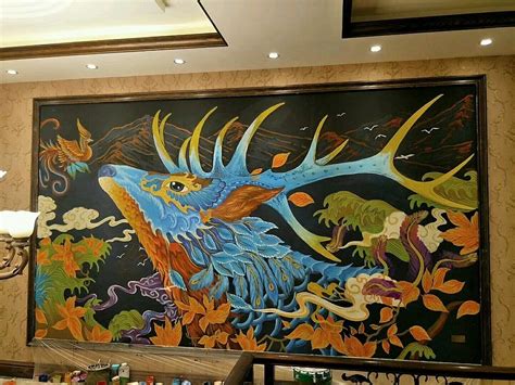 超酷炫校园创意墙绘，这样的教学楼也太酷了吧-广州墙绘-古建彩绘-粤江装饰