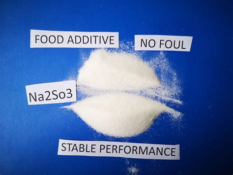 Sodium Sulfite Chemical Formula Na2SO3, Antimicrobic Sodium Sulfite ...