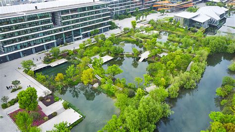 浙江杭州阿里巴巴淘宝城（一期）景观设计 - 校园与企业园景观 - 首家园林设计上市公司
