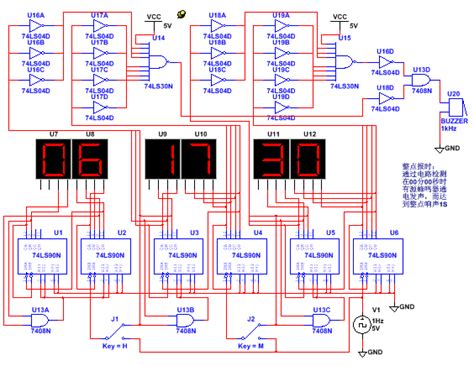 数电实验之用74283加法器实现两个BCD码相加_要求用两片加法器芯片74283配合适当的门电路完成两个bcd8421码的加法运算。(-CSDN博客