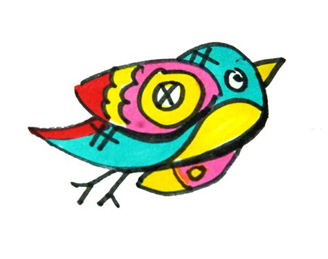 简单又漂亮动物简笔画大全 怎么画小鸟画法步骤图解 肉丁儿童网