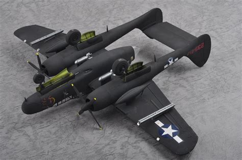 美国P-61C“黑寡妇”战斗机 81732-1/48系列-HobbyBoss模型