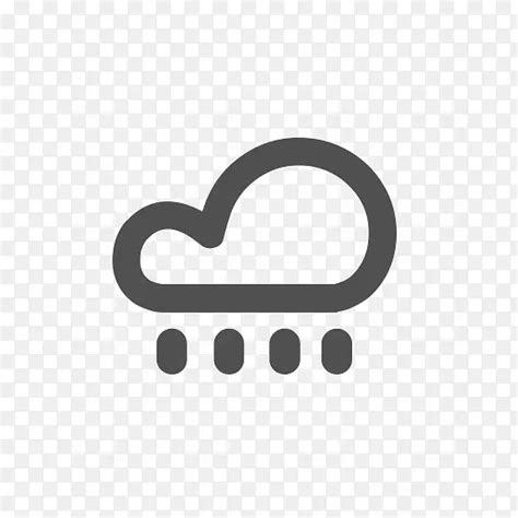 天气图标雨素材PNG免费下载 - 图星人