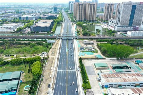 长江路快速路进入闸道桥施工阶段——中国菏泽网