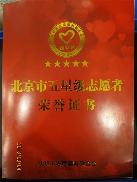 我馆志愿者陈康喜获北京市“五星级志愿者”称号_中国妇女儿童博物馆