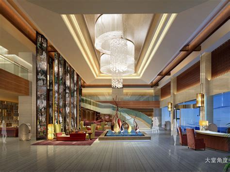 郑州五星级酒店设计装修公司案例-金博大酒店设计装饰公司