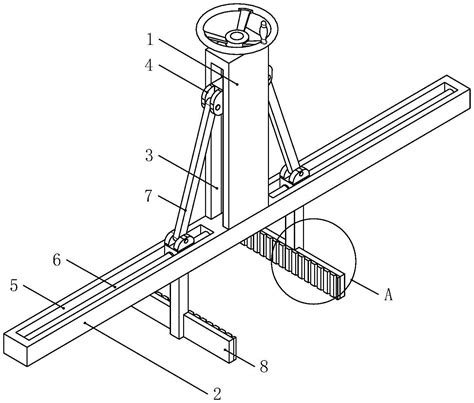 一种建筑施工用模板夹具的制作方法