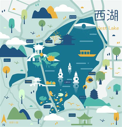 杭州西湖设计图__海报设计_广告设计_设计图库_昵图网nipic.com