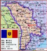 摩尔多瓦地图图片