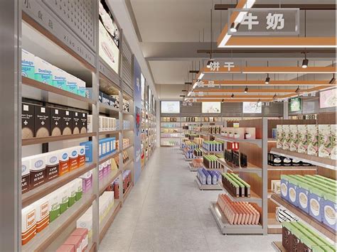 郑州小型超市怎样装修设计才能招引顾客的驻足观看和消费_念创装饰-站酷ZCOOL