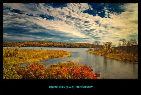 【康涅狄格河, 好美的秋色摄影图片】美国风光摄影_太平洋电脑网摄影部落