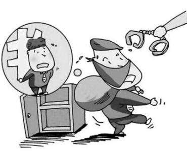 公安抓贼执法漫画插画图片下载-正版图片400946648-摄图网