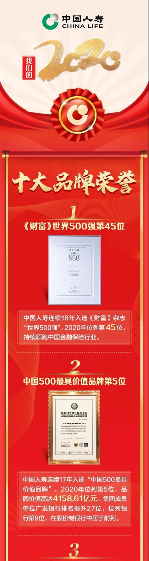 中国人寿2020年度十大品牌荣誉 - 商业 - 济宁新闻网