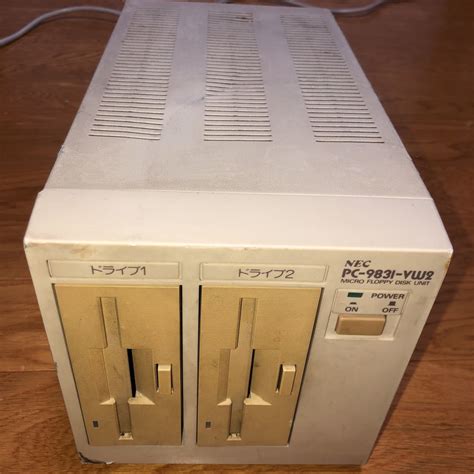 PC-9831-VW2 フロッピーディスクドライブ(外付け)｜売買されたオークション情報、yahooの商品情報をアーカイブ公開 ...