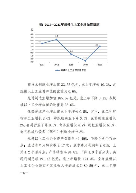 (揭阳市)2021年普宁市国民经济和社会发展统计公报-红黑统计公报库