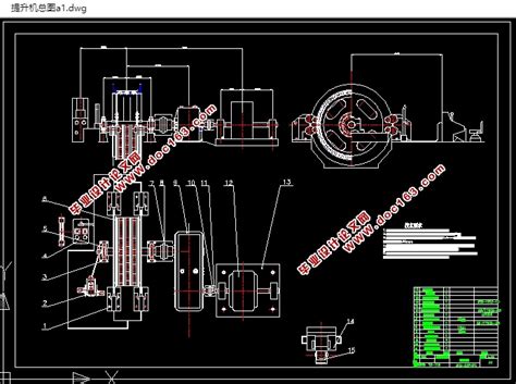 立井提升设备选型设计(含CAD零件装配图)_机械_毕业设计论文网