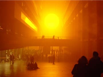“The Weather Project” by Olafur Eliasson, view from the Tate Modern’s ...