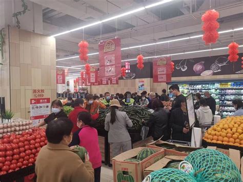 郑州俭学街生鲜超市-装修效果图 - 工装案例 - 河南天恒装饰公司