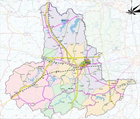 六安312国道规划图,六安2020年城区规划图,六安市规划图(第6页)_大山谷图库