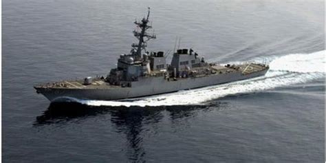 中美博弈，布林肯访华在即，美国军舰穿越台海，东部战区海空跟监|美国海军|台海|导弹驱逐舰_新浪新闻