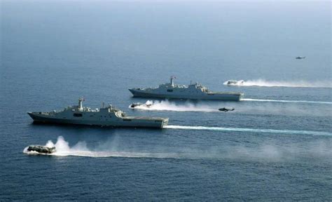 中国三大舰队谁更强？东海57艘驱护舰、南海46艘、北海33艘|北海舰队|航母|南海舰队_新浪新闻