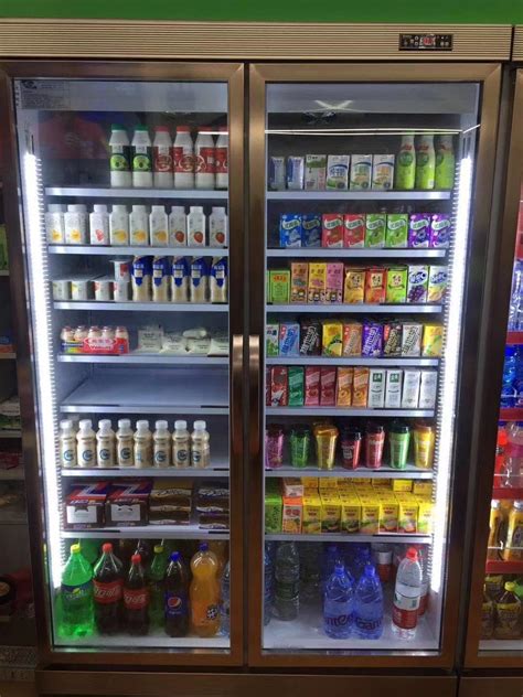 饮料展示柜商用四门啤酒柜风冷无霜双门冷藏三开门冰箱超市保鲜柜