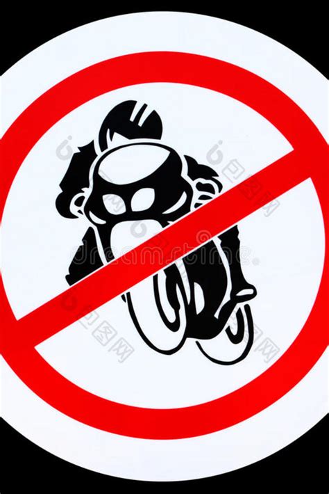 禁止摩托车标志-包图企业站