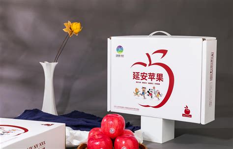 “红陕闪”延安苹果包装设计|平面|包装|箱盒汇网_原创作品-站酷(ZCOOL)