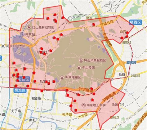 2015年南京市玄武区幼儿园布局地图公告 - 爱贝亲子网