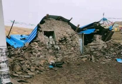 青海发生7.4级地震，玛多县居民：部分房屋坍塌，下起了很大的雪 - 头条新闻 - 健康时报网_精品健康新闻 健康服务专家