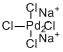 CAS:13820-53-6|四氯钯酸钠_爱化学