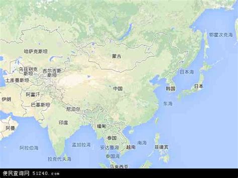 中国卫星地图图片