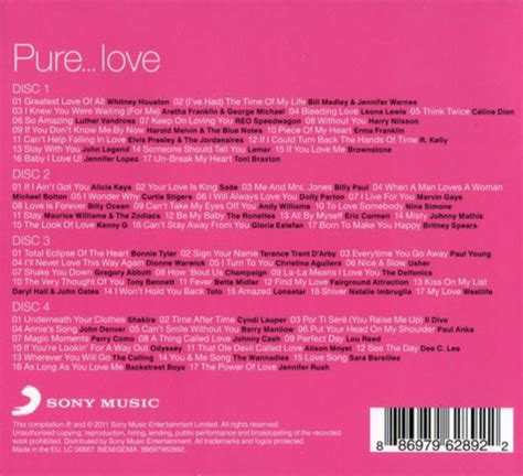 索尼音乐《Pure... Love（纯爱）4CD》WAV+CUE - 音乐地带 - 华声论坛