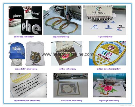Multipurpose Single head Cap/T-shirt embroidery machine HFIII-C901 ...