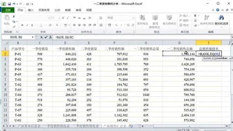 Excel实现数据排名统计的图文教程-天极下载