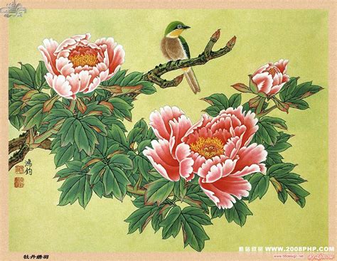 中国古典：花开富贵图片欣赏