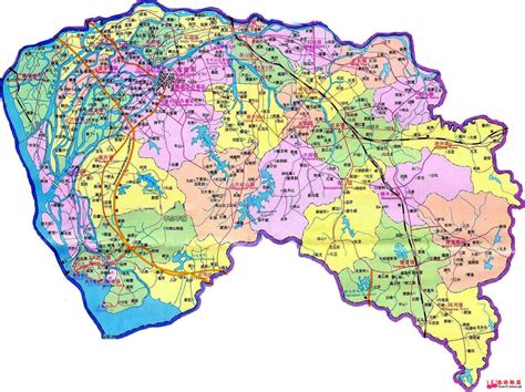 东莞市行政区划图图片 东莞市行政区划图图片