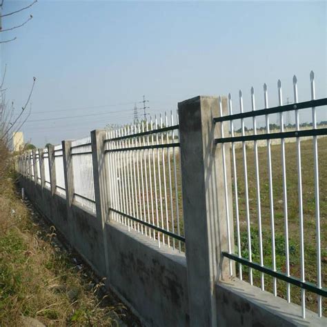 组装园区工艺围栏 围墙铁栅栏 小区周边院墙护栏