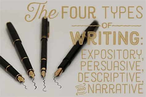 英文写作四种基本文体Four Types of Writing - 知乎