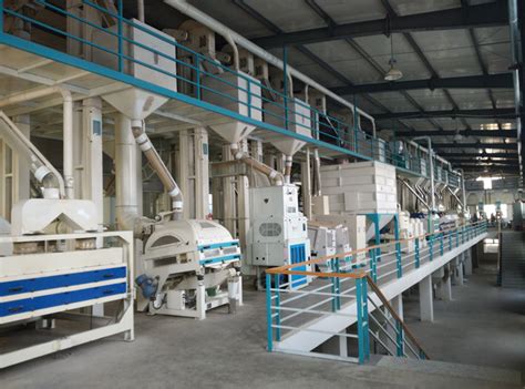 吉林松江佰顺米业有限公司大米生产线（200吨每天）-正乾机械