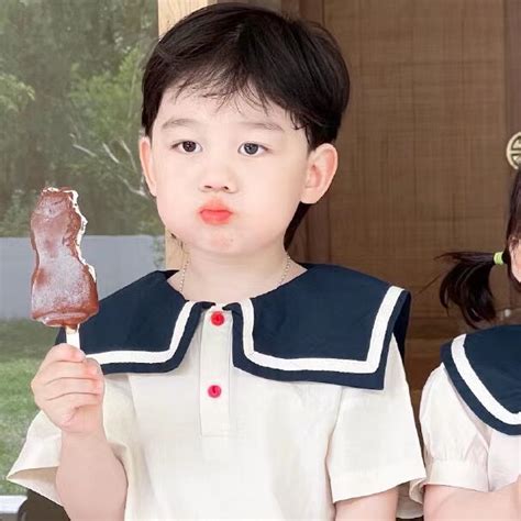 甜美女生头像萌娃情侣