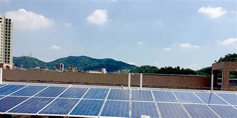 4所学校屋顶光伏项目—— 预计可实现年发电量超170万度