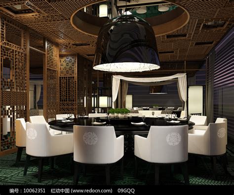 酒店海鲜餐厅包房效果图图片__编号10062351_红动中国