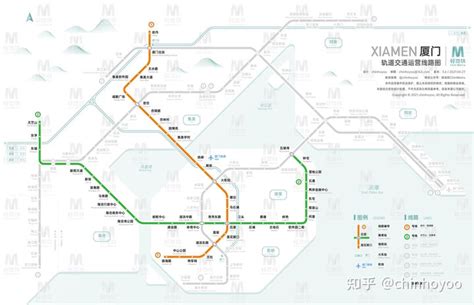 厦门地铁线路图高清版（远期规划版 / 运营版） - 厦门地铁 地铁e族