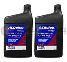 ACDelco 10 4034 Dexron LS 75w 90 Gear Oil 32 Oz for sale online | eBay