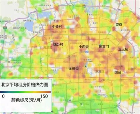 北京租房区域价格对比（有图有真相） - 知乎