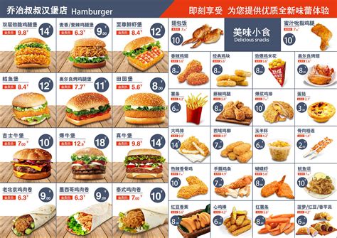 炸鸡汉堡餐牌设计图__菜单菜谱_广告设计_设计图库_昵图网nipic.com